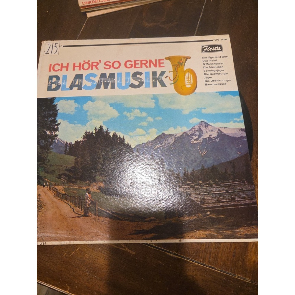 Ich hör' so gerne Blasmusik Egerland-Duo, Otto Heinl, D'Marienbacher, Frö.. [LP]